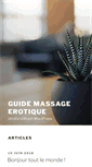 Mobile Screenshot of guide-massage-erotique.fr